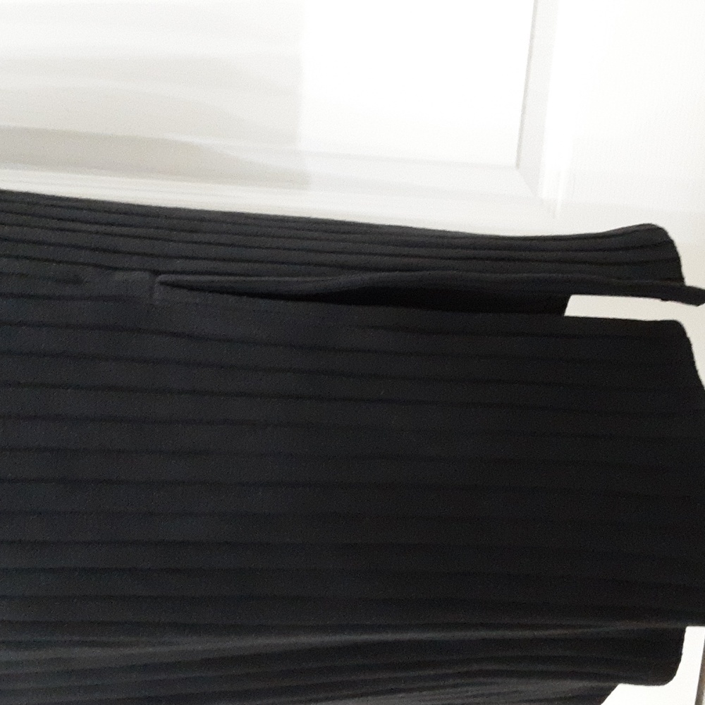 Old Navy Black Fitted Rib-Knit Polo Dress, Long Sleeve, Size XS, NEW with Tag - Picture 6 of 14